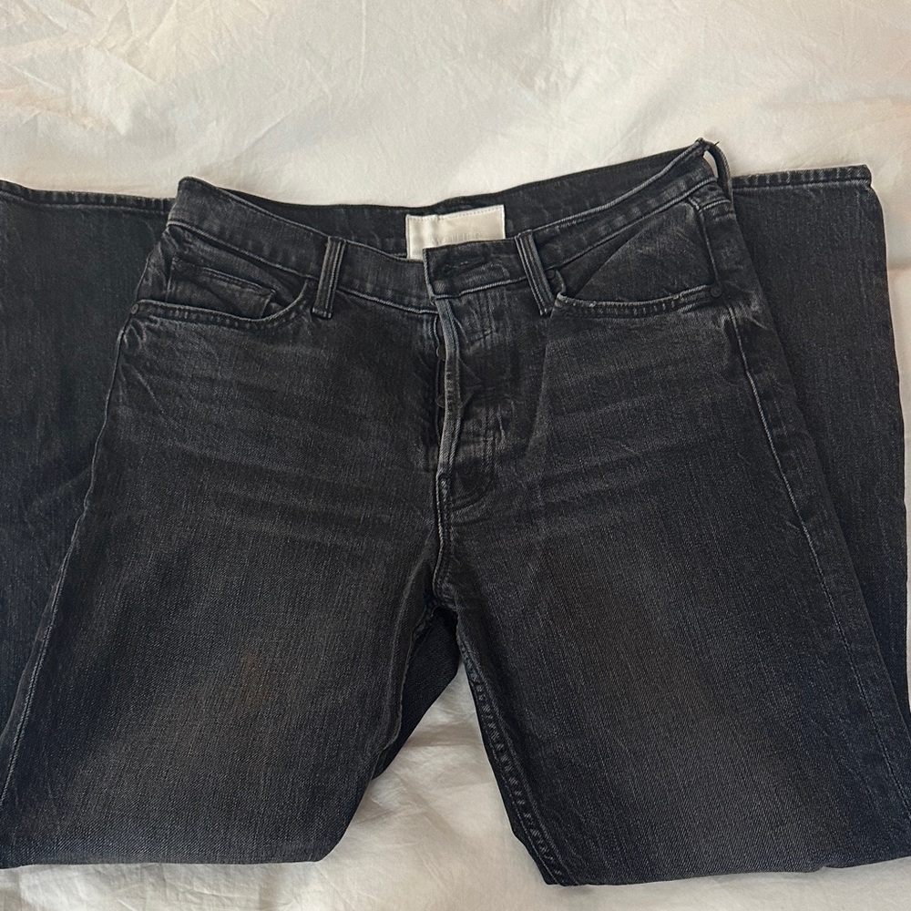 Women’s mother tomcat ankle grey/black jeans- 28